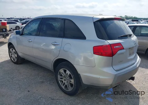 2009 Acura Mdx Technology Package from USA, damaged, VIN 2HNYD28659H502243